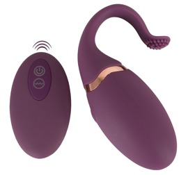 Vibrobullet med klitorissstimulator