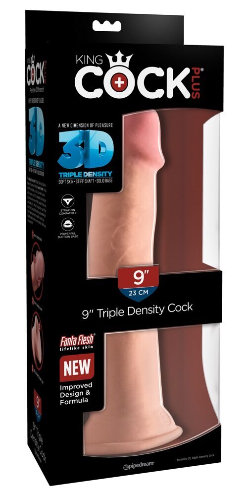9'' Trippel Density Cock